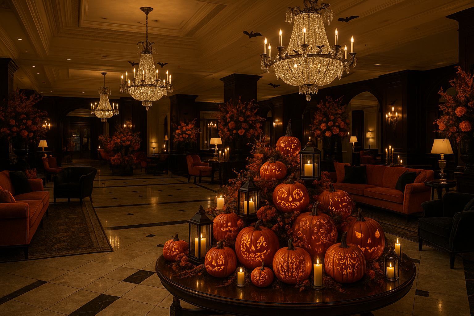 séjour halloween hotel 5 étoiles