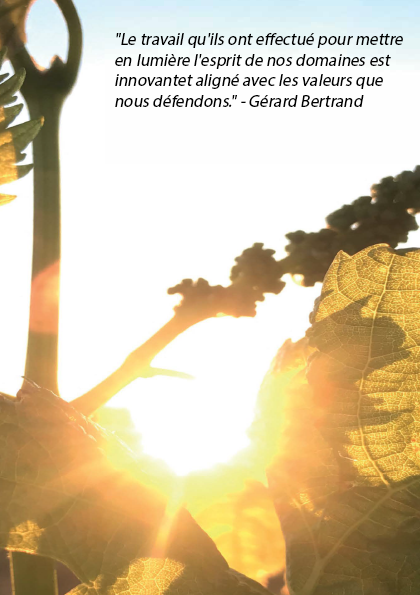 Les mots inspirant de Gérard Bertrand